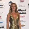 La diva Céline Dion pose à la soirée 2013 Billboard Music Awards au MGM Grand Garden Arena, à Las Vegas, le 19 mai 2013.