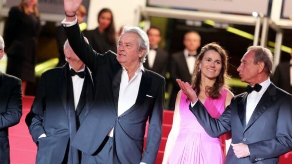 Cannes 2013, Alain Delon royal et bouleversé pour son hommage en Plein soleil