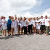 Exclusif - Yann Queffelec, Liane Foly, Cecile de Menibus, Philippe Caroit, Camille Rene (Miss Martnique 2013), Christine Kelly, Karine Roy-Camille, Exclusif - Philippe Lavil, Sylvie Tellier lors du Grand prix de pétanque des personnalités en Martinique le 11 mai 2013.