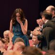 Bérénice Bejo recevant le prix d'interprétation pour Le Passé au Festival de Cannes le 26 mai 2013