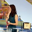 Bérénice Bejo recevant le prix d'interprétation pour Le Passé au Festival de Cannes le 26 mai 2013.