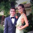 Le lycéen Jake Davidson était accompagné par le mannequin Nina Adgal lors de son bal de promo à Los Angeles, mai 2013.