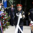 Le président des États-Unis Barack Obama rend hommage aux soldats américains lors du "Jour du souvenir" de toutes les guerres menées par les États-Unis. Lundi 27 mai 2013 à Washington.