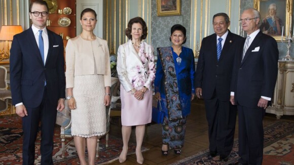 Princesse Victoria : Élégante au côté de Daniel pour le président indonésien