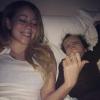 Mariah Carey a une nouvelle fois posté des photos intimes sur Twitter de ses enfants Moroccan et Monroe, nés de son union avec l'animateur Nick Cannon.