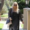 Exclusif - Fergie, enceinte, à Los Angeles, le 30 mai 2013.