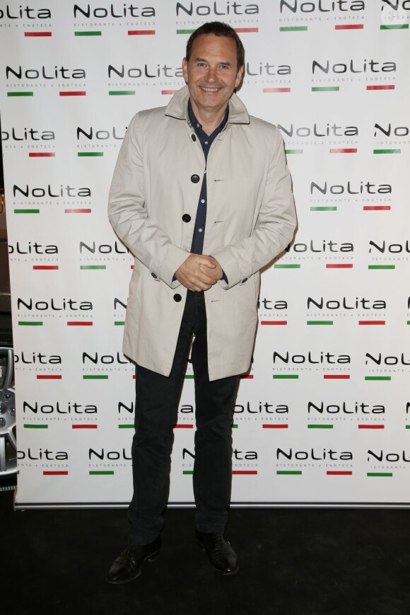 Exclusif - le producteur Philippe Thuillier - Anniversaire de l'incontournable programmateur de télévision et de radio Jacques Sanchez au restaurant NoLita dans le 8e arrondissement de Paris, le 29 mai 2013.