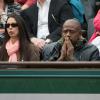 Forest Whitaker et sa femme lors du match entre Jo-Wilfried Tsonga et Victor Troicki le 2 juin 2013 lors du 8e jour de Roland-Garros