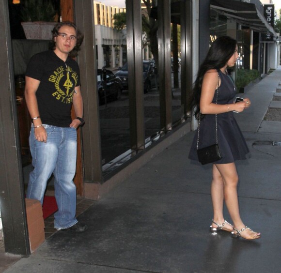 Prince Jackson et sa petite amie Remi Alfalah à West Hollywood, le 3 juin 2013.