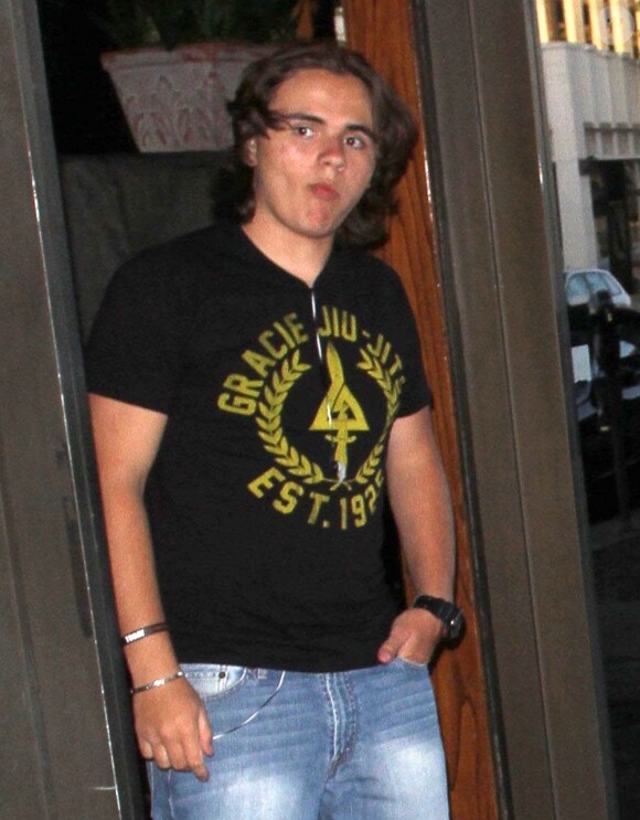 Prince Jackson a emmené sa petite amie Remi Alfalah au restaurant à West Hollywood, le 3 juin 2013.