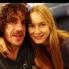 Carles Puyol et sa nouvelle compagne Vanesa Lorenzo le 3 juin 2013.