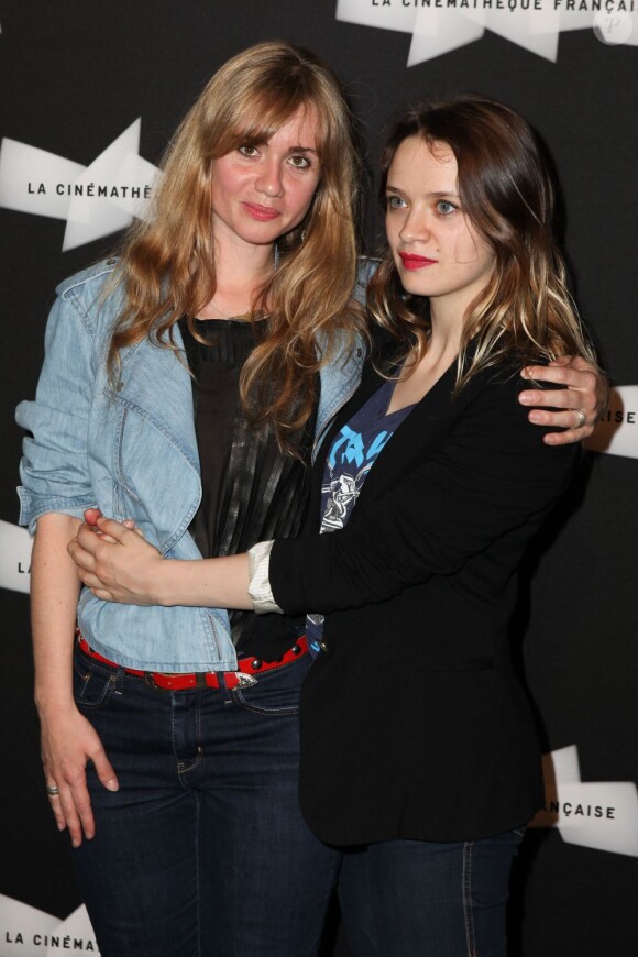 Katell Quillévéré et Sara Forestier lors de l'avant-première du film Suzanne à Paris au sein de la Cinémathèque française le 6 juin 2013
