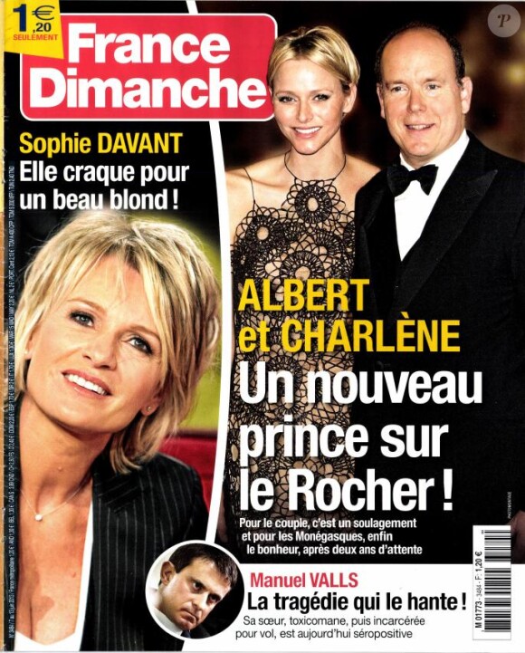 Magazine France Dimanche du 7 juin 2013.