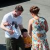 Wayne et Coleen Rooney se sont offert une sortie shopping en compagnie de leurs enfants Kai et Klay sous le soleil d'Alderley Edge, le 4 juin 2013