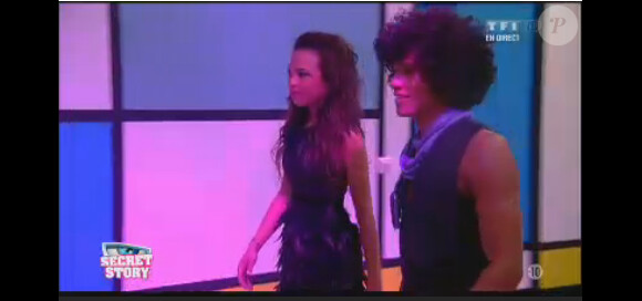 Jamel et Tara arrivent dans la maison dans Secret Story 7, vendredi 7 juin 2013 sur TF1