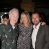 John McEnroe, Henri Leconte et sa femme Florentine lors du dîner du Trophée des Légendes au Buddha-Bar à Paris le 5 juin 2013