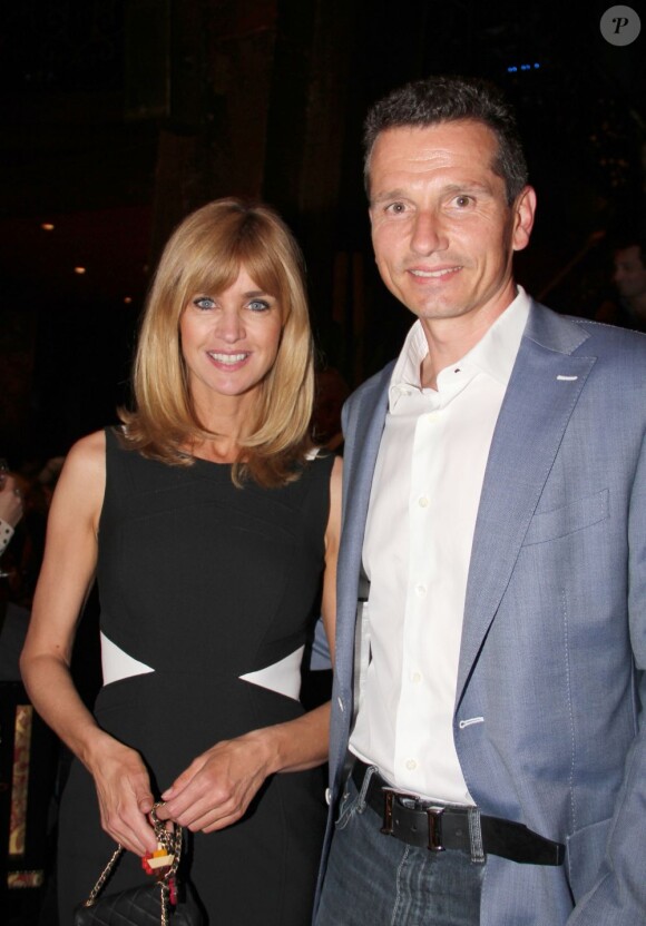 Richard Krajicek et sa femme lors du dîner du Trophée des Légendes au Buddha-Bar à Paris le 5 juin 2013
