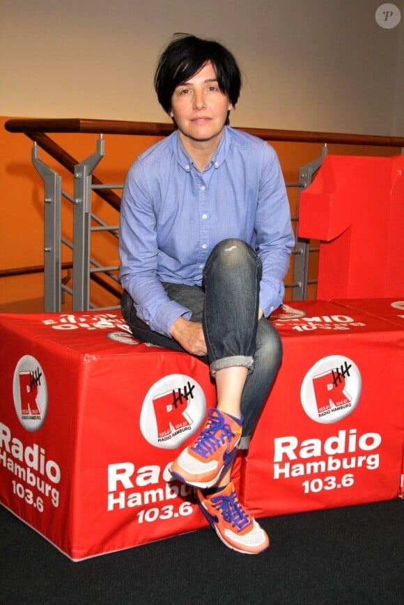 Sharleen Spiteri s'est rendue dans les studios de la Radio Hamburg en Allemagne, le 10 juin 2013.