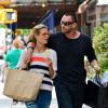 Heidi Klum et Martin Kirsten font du shopping à New York le 11 juin 2013.