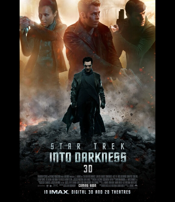 Affiche officielle du film Star Trek Darkness.