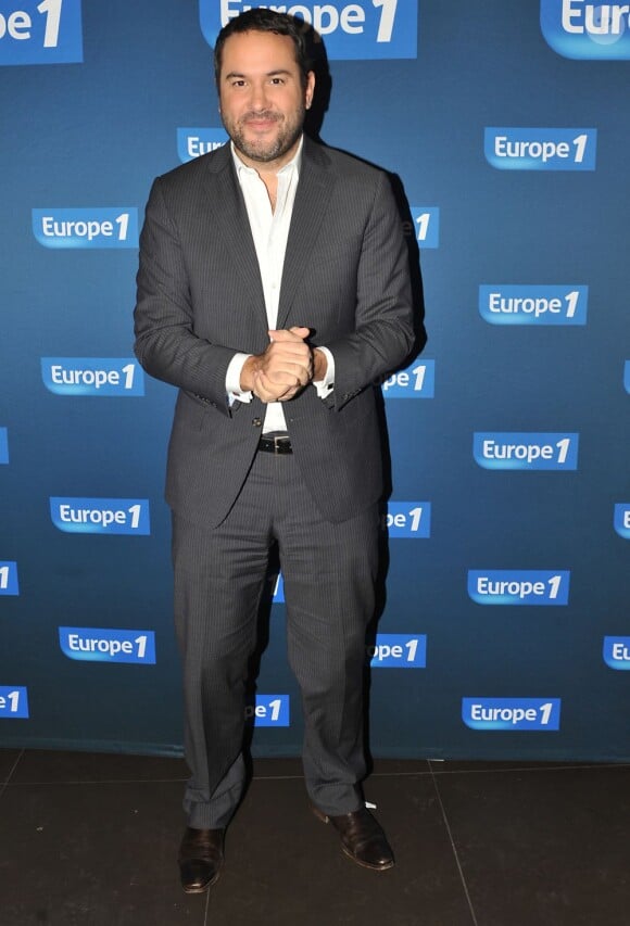 Bruce Toussaint en février 2013 à Paris - Il rejoint i>télé à la rentrée prochaine