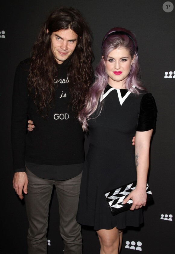 Kelly Osbourne et son chéri Matthew Mosshart à la soirée MySpace à Los Angeles, le 12 juin 2013.