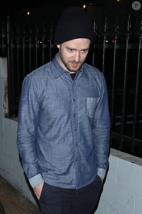 Justin Timberlake à la soirée MySpace à Los Angeles, le 12 juin 2013.