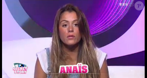 Anaïs dans la quotidienne de Secret Story 7 le jeudi 13 juin 2013 sur TF1