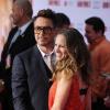 Robert Downey Jr. et sa femme Susan lors de l'avant-première d'Iron Man 3 à Los Angeles