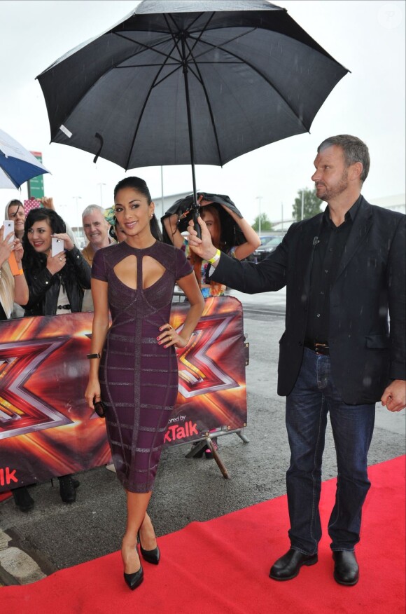 Nicole Scherzinger, magnifique, le 14 juin à Manchester lors des auditions d'X Factor.