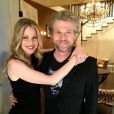Kristin Bauer van Straten et Todd Lowe sur le plateau de la série "True Blood", soirée de lancement de la saison 6 sur HBO, le 16 juin 2013.