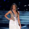 La nouvelle et ravissante Miss USA 2013, Erin Brady, le soir de son élection à Las Vegas le 16 juin 2013.