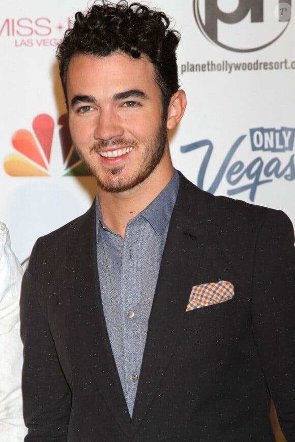 Kevin Jonas à l'élection de Miss USA 2013 à Las Vegas, le 16 juin 2013.