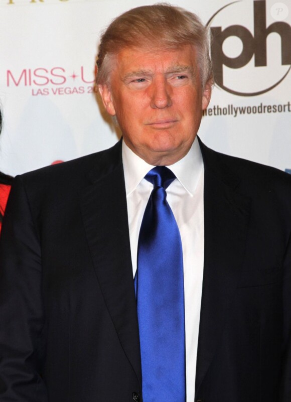 Donald Trump à l'élection de Miss USA 2013 à Las Vegas, le 16 juin 2013.