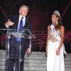 Donald Trump et Miss USA 2013, Erin Brady, le soir de son élection à Las Vegas le 16 juin 2013.