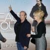 Patrick Chesnais et Fanny Ardant lors de la présentation du film Les Beaux Jours à Paris le 17 juin 2013