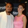 Kevin-Prince Boateng et sa compagne Melissa Satta lors d'un événement caritatif en faveur de l'Afrique à Milan, le 15 juin 2013.