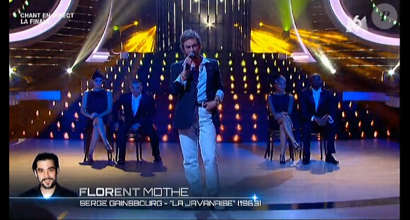 Florent Mothe dans Un air de star sur M6, le 18 juin 2013.