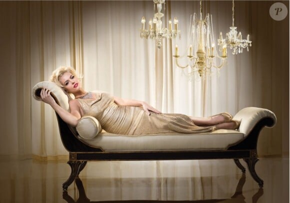 Agnès Bruckner dans le rôle d'Anna Nicole Smith dans le biopic de la chaîne Lifetime. Diffusion le 29 juin sur les petits écrans américains.