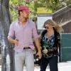 Fergie, enceinte, se rend chez le médecin avec son mari Josh Duhamel, à Los Angeles, le 19 juin 2013.