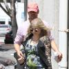 Fergie, enceinte, se rend chez le médecin avec son mari Josh Duhamel, à Los Angeles, le 19 juin 2013.