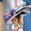 Lors du Ladies' Day, les looks les plus extravagants sont de rigueur. Le 20 juin 2013 au Royal Ascot.