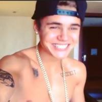 Justin Bieber : Torse nu et hilare dans une vidéo... La drogue en cause ?
