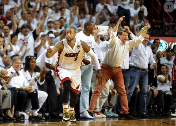 Dwyane Wade lors du match 7 des finales NBA à Miami, le 20 juin 2013.