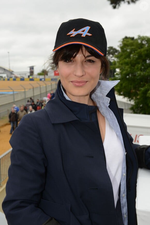 Hélène Medigue lors des 24 Heures du Mans le 22 juin 2013.