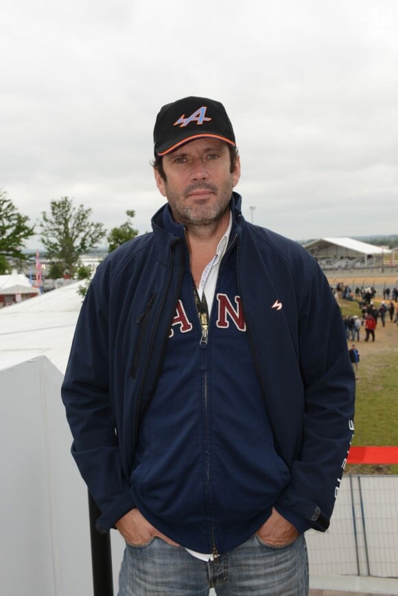 Christian Vadim lors des 24 Heures du Mans le 22 juin 2013.