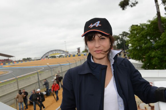 Hélène Medigue lors des 24 Heures du Mans le 22 juin 2013.