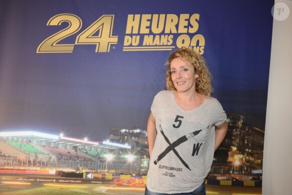 Juliette Arnaud lors des 24 Heures du Mans le 22 juin 2013.
