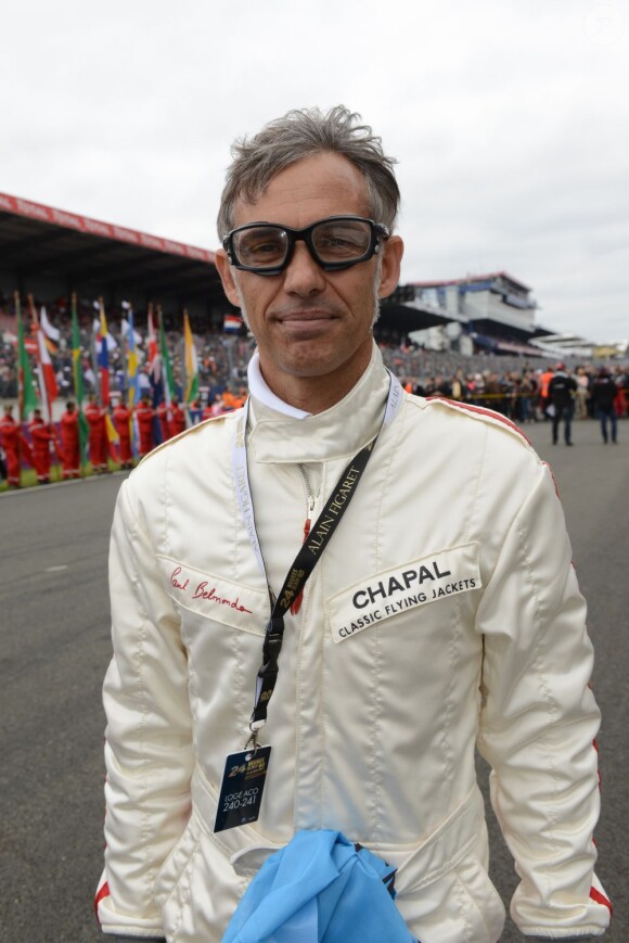 Paul Belmondo lors des 24 Heures du Mans le 22 juin 2013.