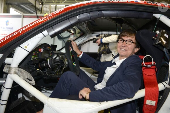 La ministre des Sports Valérie Fourneyron lors des 24 Heures du Mans le 22 juin 2013.